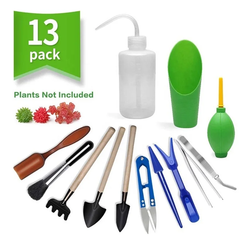 13Pcs Garden Planter Kit DIY S - Bonsai Garden Tools avaliação e preço
