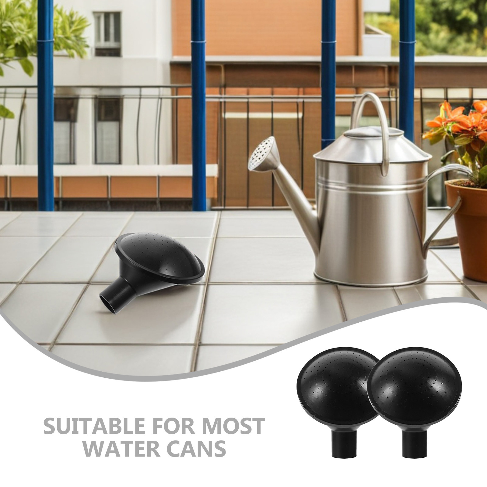 2Pcs Water Can Sprinkler Spout - Bonsai Garden Tools avaliação e preço