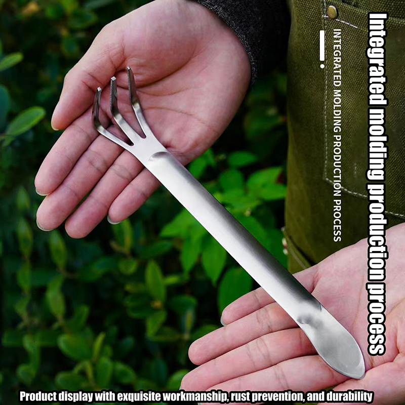 1Pc Stainless Steel Root Rake  - Bonsai Garden Tools avaliação e preço