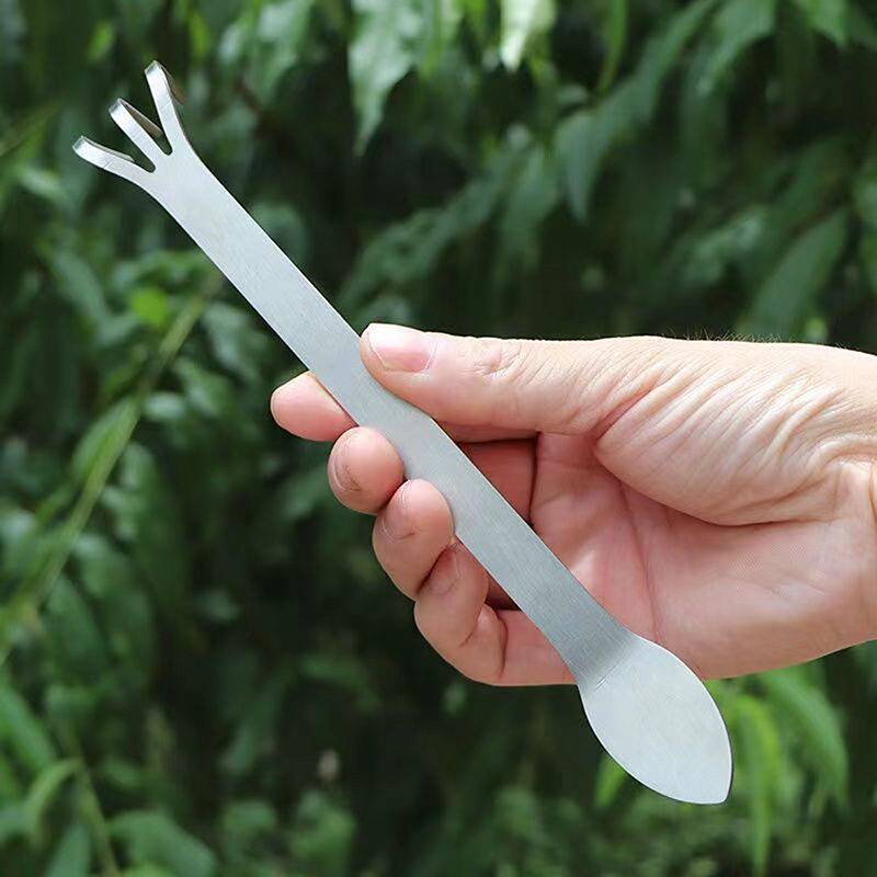 1Pc Stainless Steel Root Rake  - Bonsai Garden Tools avaliação e preço