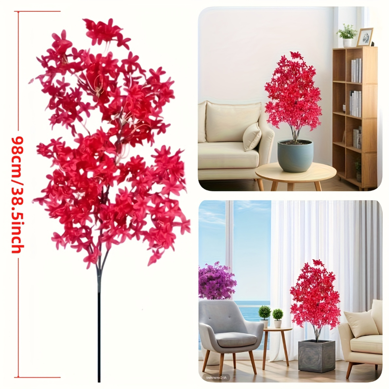 Large Artificial Cherry Blosso - Bonsai Tree Zen Garden avaliação e preço