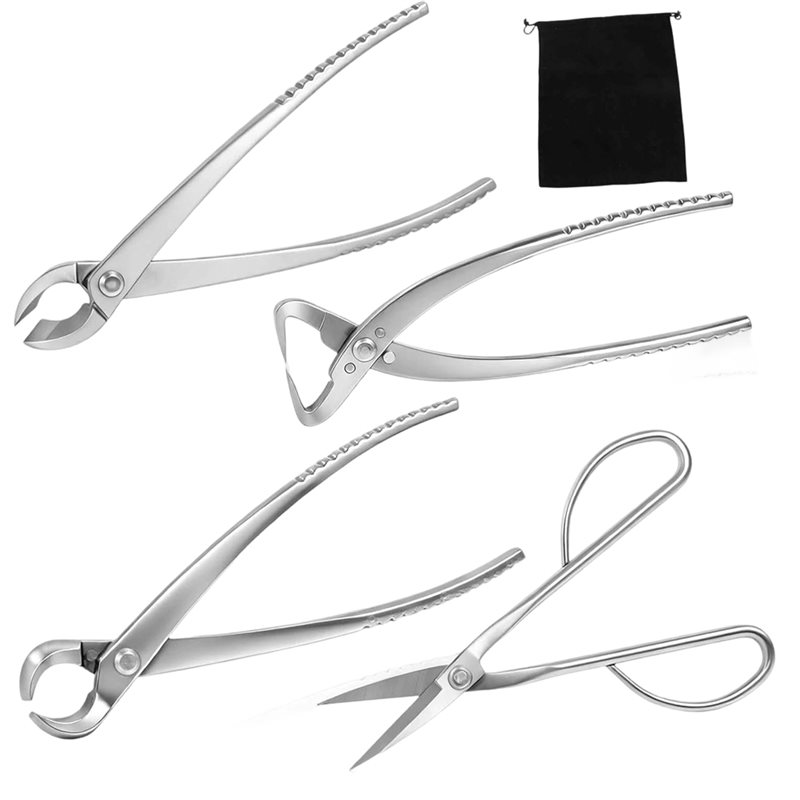 A25F-4 Pcs Heavy Duty Bonsai T - Concave Branch Cutter avaliação e preço