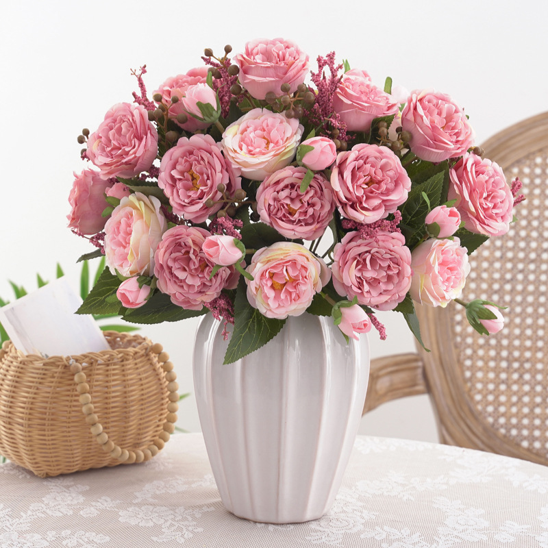 Artificial Flower Silk Peony H - Bonsai Garden For Sale avaliação e preço