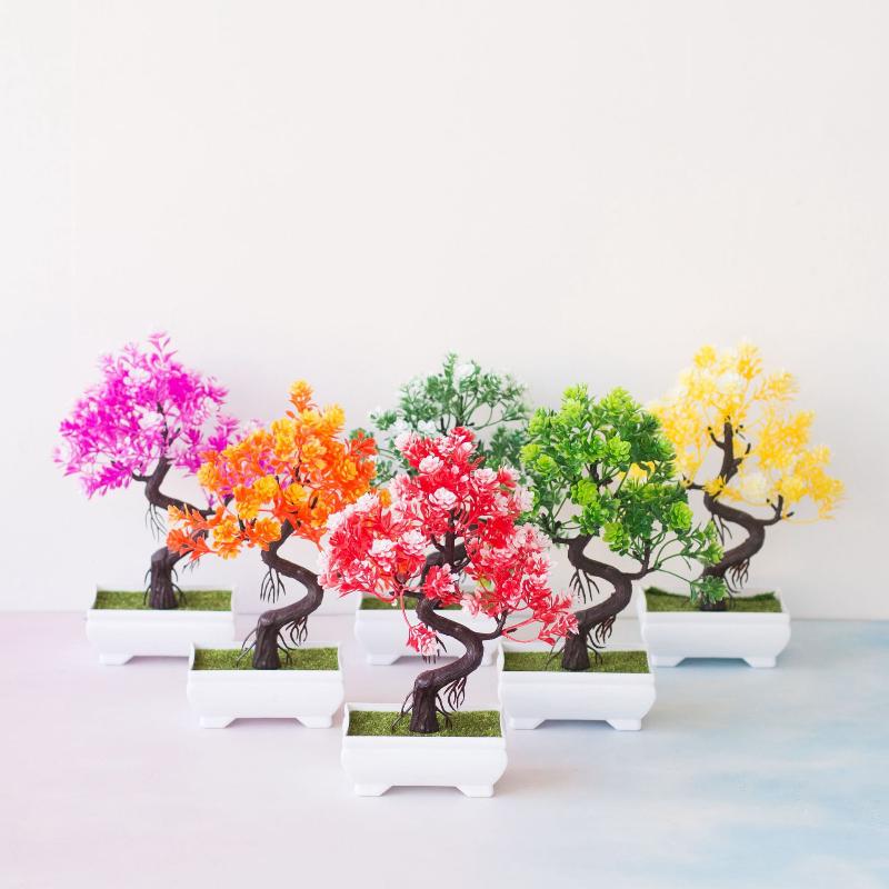 Artificial Potted Bonsai Small - Bonsai Tree Zen Garden avaliação e preço