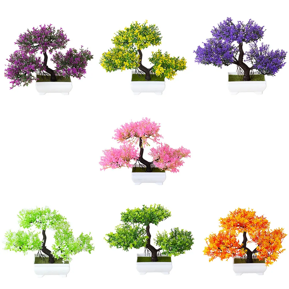 of artificial plant decoration - Bonsai Tree Zen Garden avaliação e preço