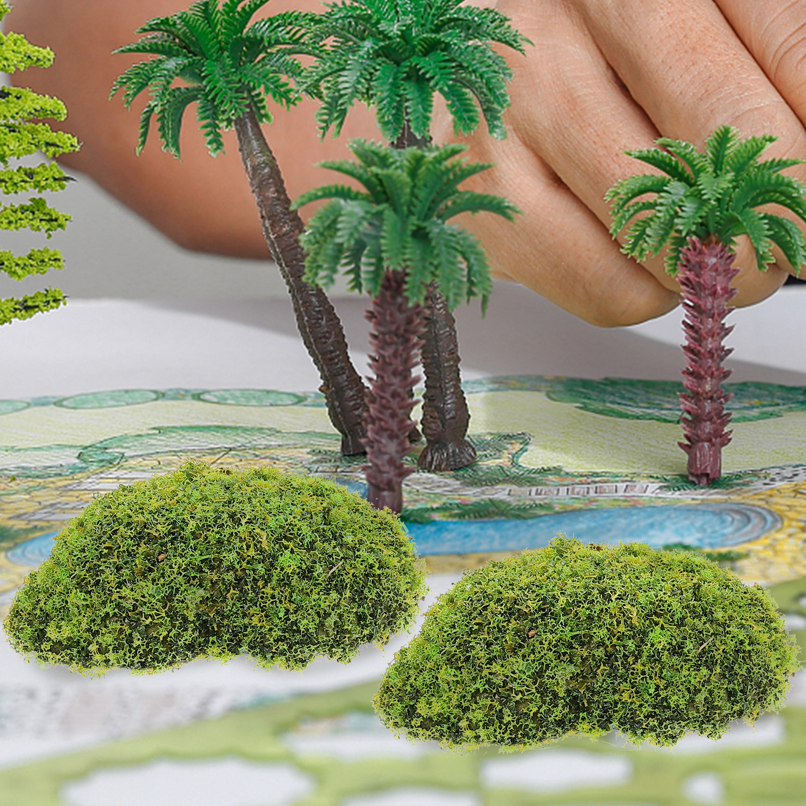 12Pcs Artificial Mossy Stone R - Bonsai Garden Wall avaliação e preço
