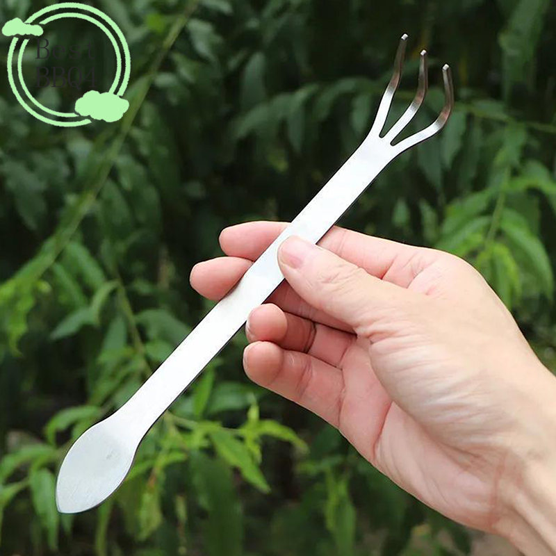 (BBQ4) 1Pc Stainless Steel Roo - Bonsai Garden Tools avaliação e preço