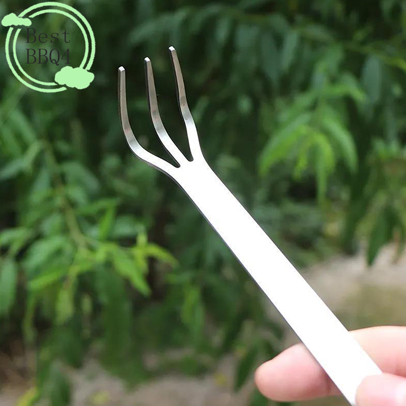 (BBQ4) 1Pc Stainless Steel Roo - Bonsai Garden Tools avaliação e preço