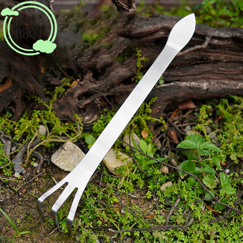 (BBQ4) 1Pc Stainless Steel Roo - Bonsai Garden Tools avaliação e preço