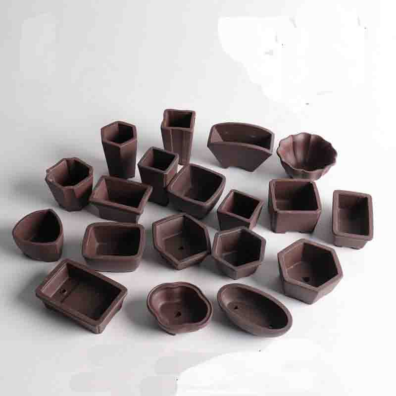 Yixing Purple Sand Flower Pot  - Bonsai Tree Zen Garden avaliação e preço