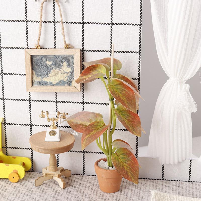 Hot Sale 1/12 Dollhouse Simula - Bonsai Garden For Sale avaliação e preço