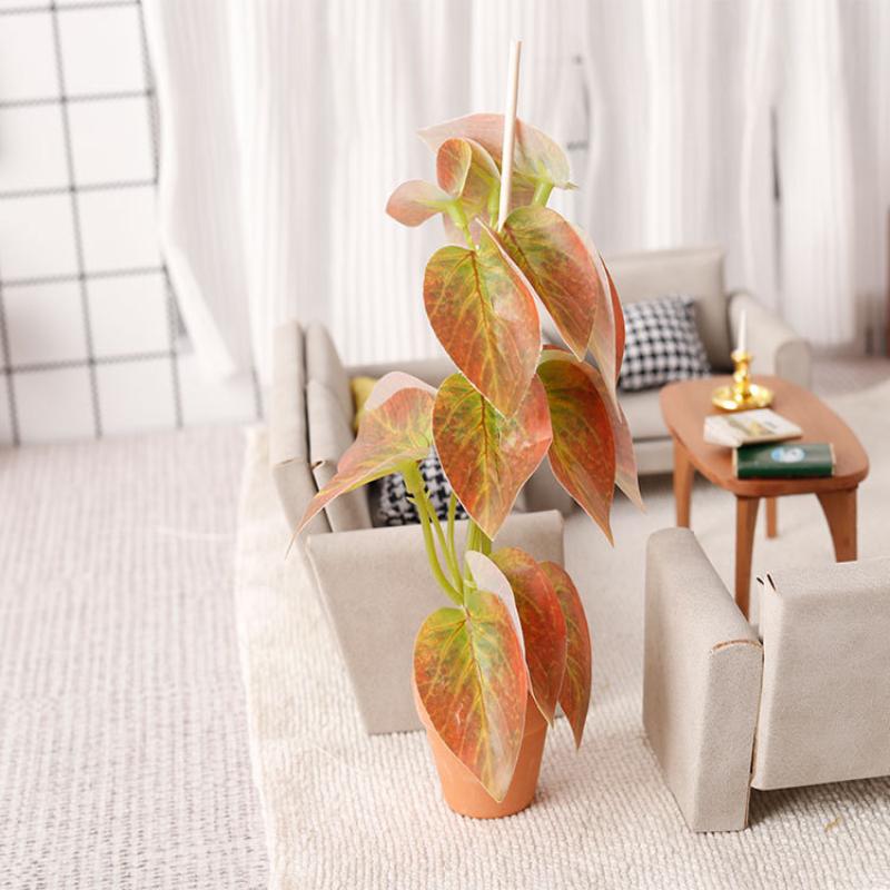 Hot Sale 1/12 Dollhouse Simula - Bonsai Garden For Sale avaliação e preço