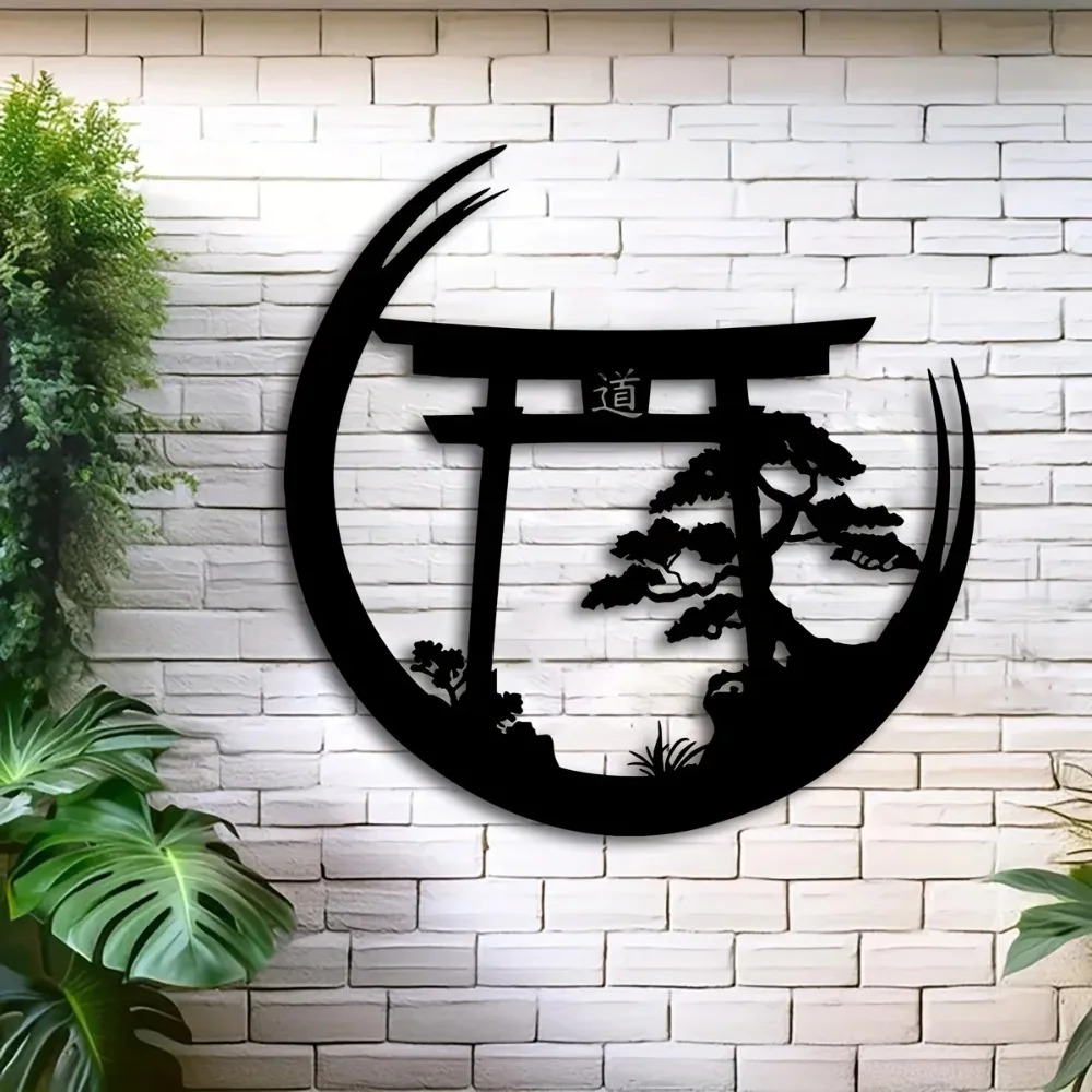 Japanese Bonsai Torii Gate Met - Bonsai Garden Wall avaliação e preço