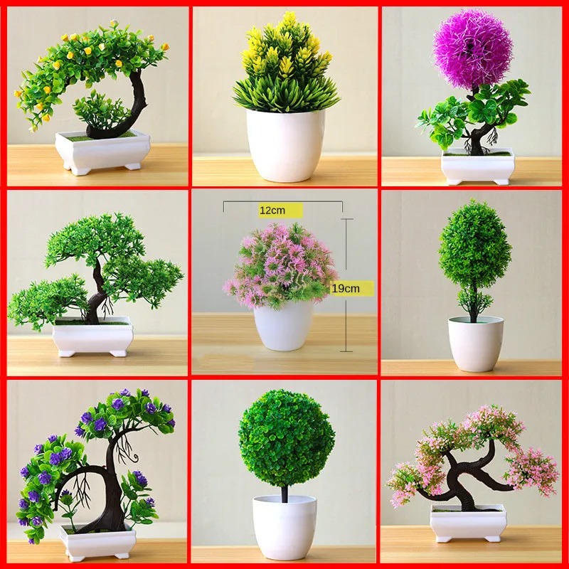 Artificial Small Tree Potted P - Bonsai Tree Zen Garden avaliação e preço