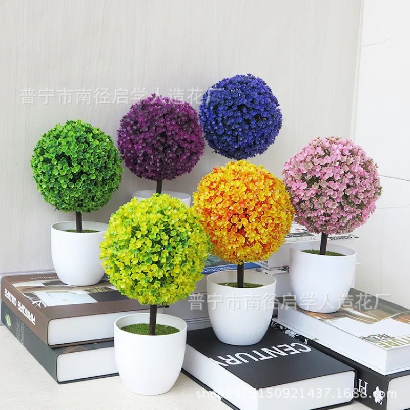 Artificial Small Tree Potted P - Bonsai Tree Zen Garden avaliação e preço