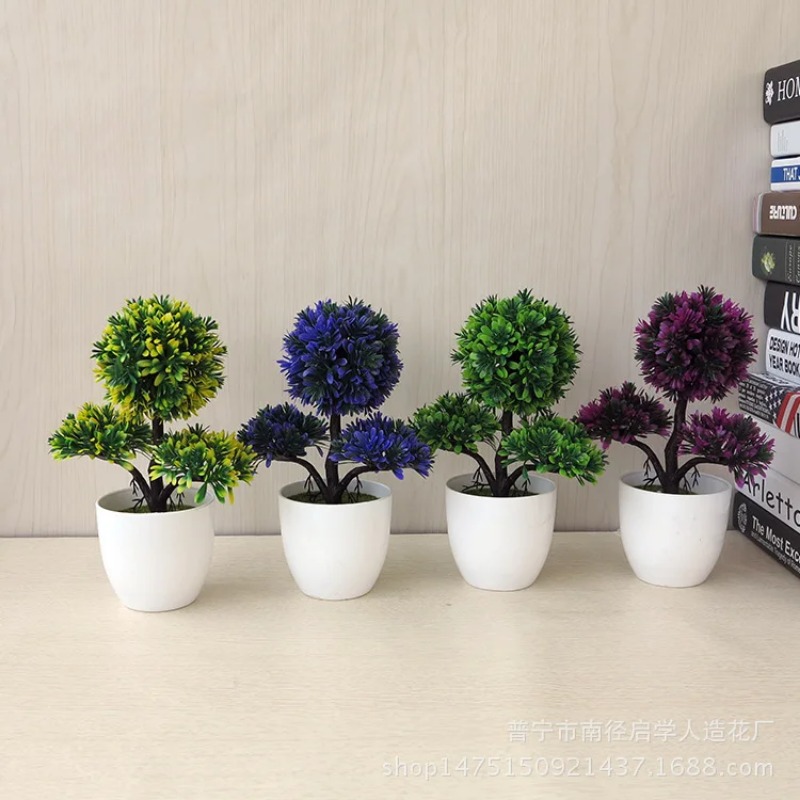 Artificial Small Tree Potted P - Bonsai Tree Zen Garden avaliação e preço