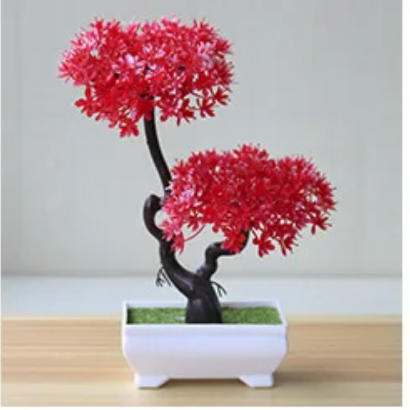 Artificial Small Tree Potted P - Bonsai Tree Zen Garden avaliação e preço