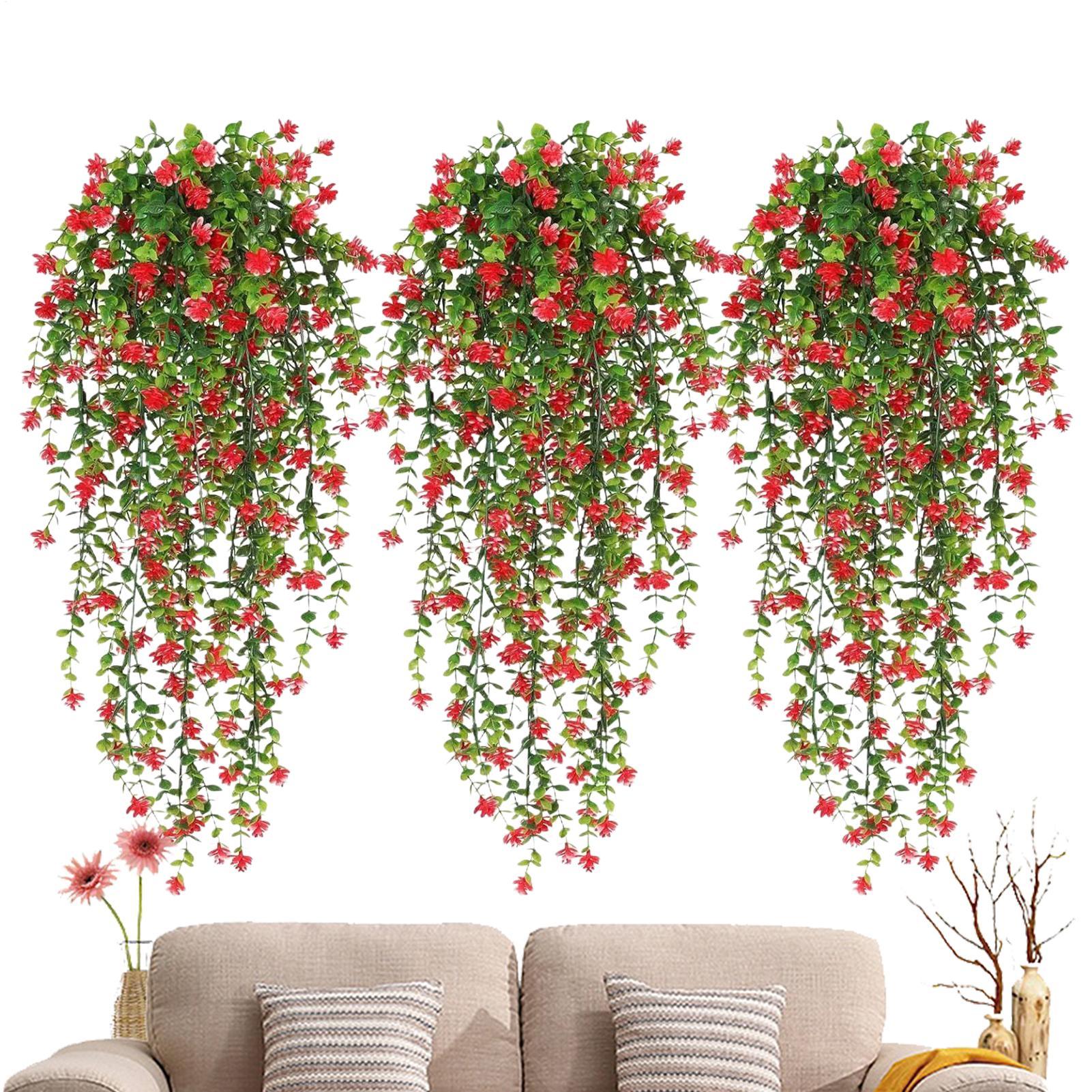 Simulated Flowers Ivy Vines Wa - Bonsai Garden Wall avaliação e preço
