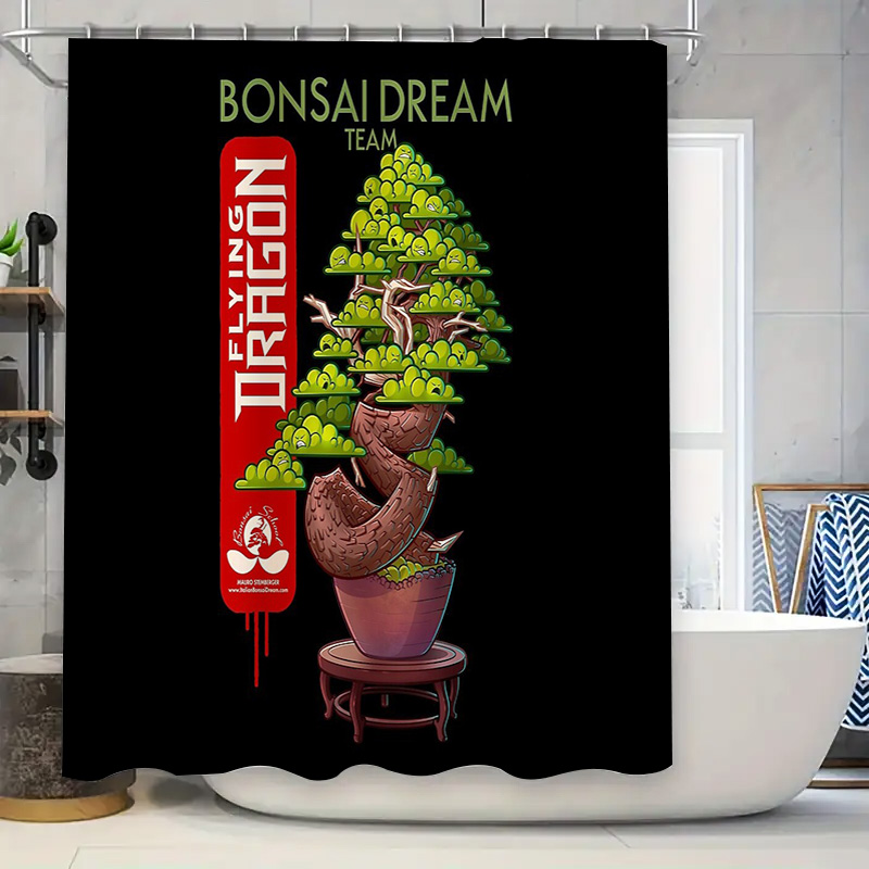 Japanese Bonsai Tree Shower Cu - Bonsai Tree Zen Garden avaliação e preço