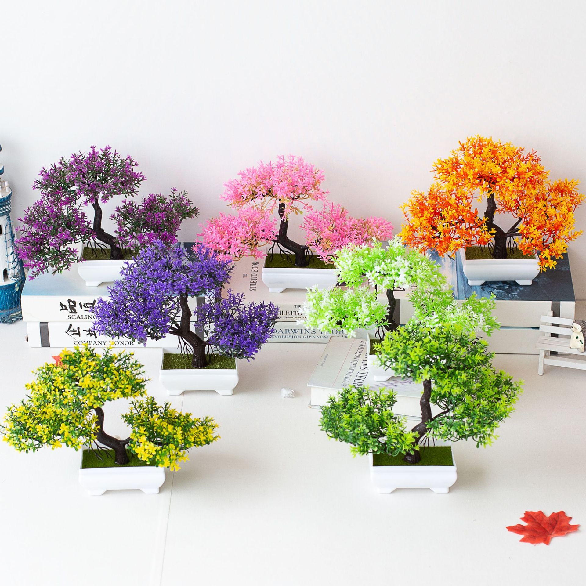 Artificial Plants Bonsai Fake  - Bonsai Tree Zen Garden avaliação e preço