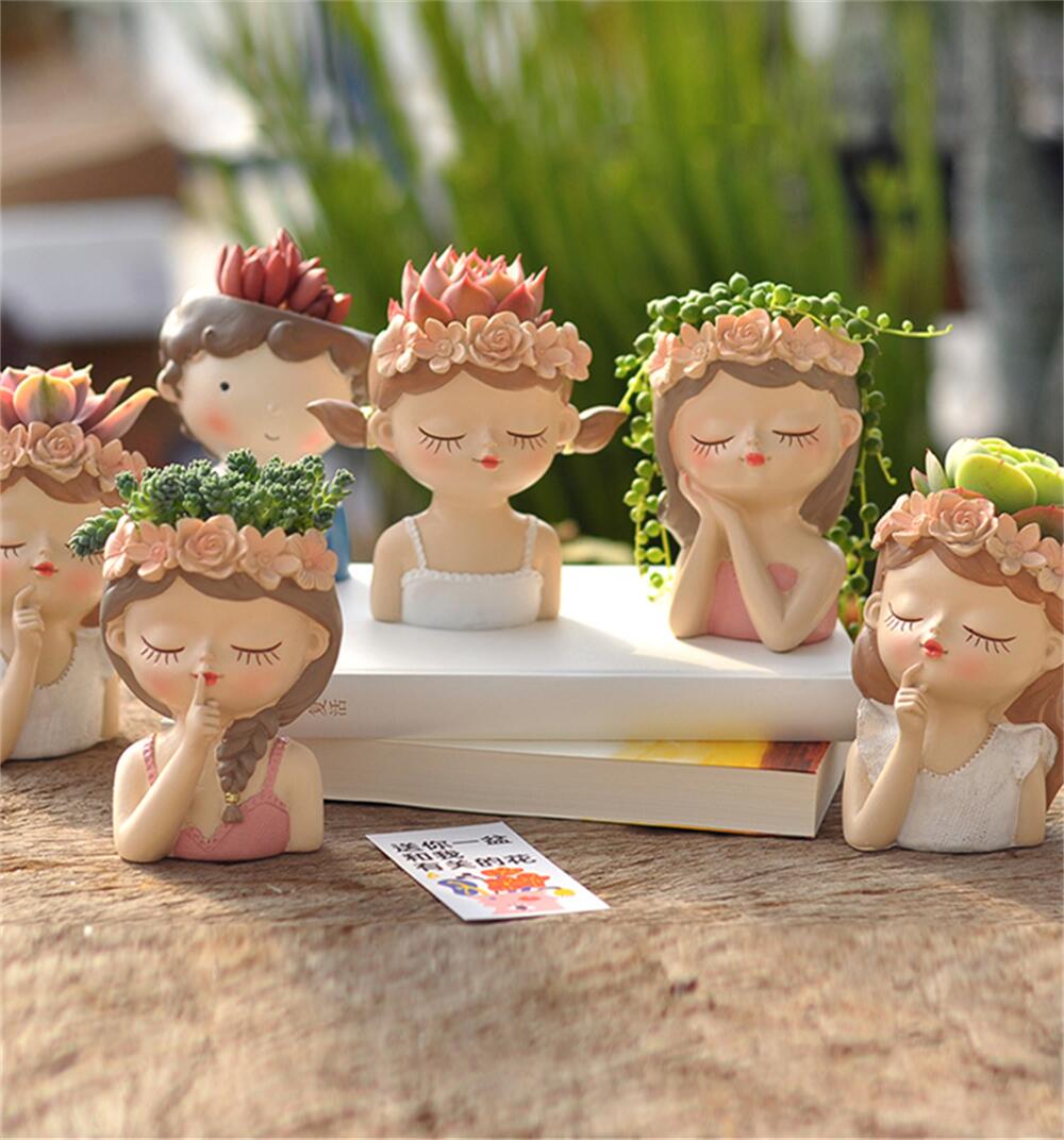 Fairy Succulent Flowerpot Desk - Bonsai Tree Zen Garden avaliação e preço