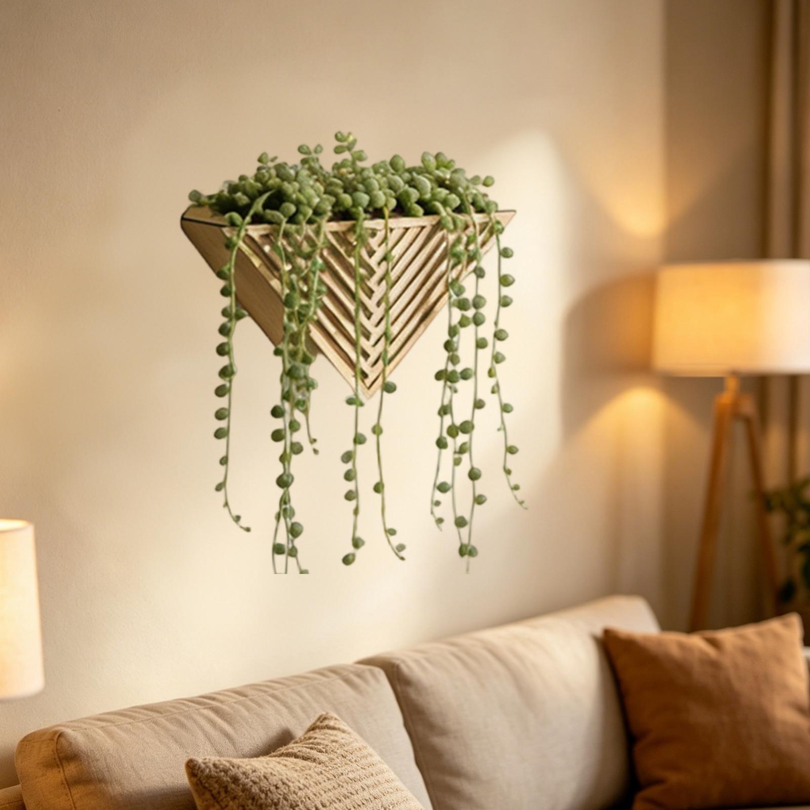 Flower Pot Wall Mounted Orname - Bonsai Garden Wall avaliação e preço