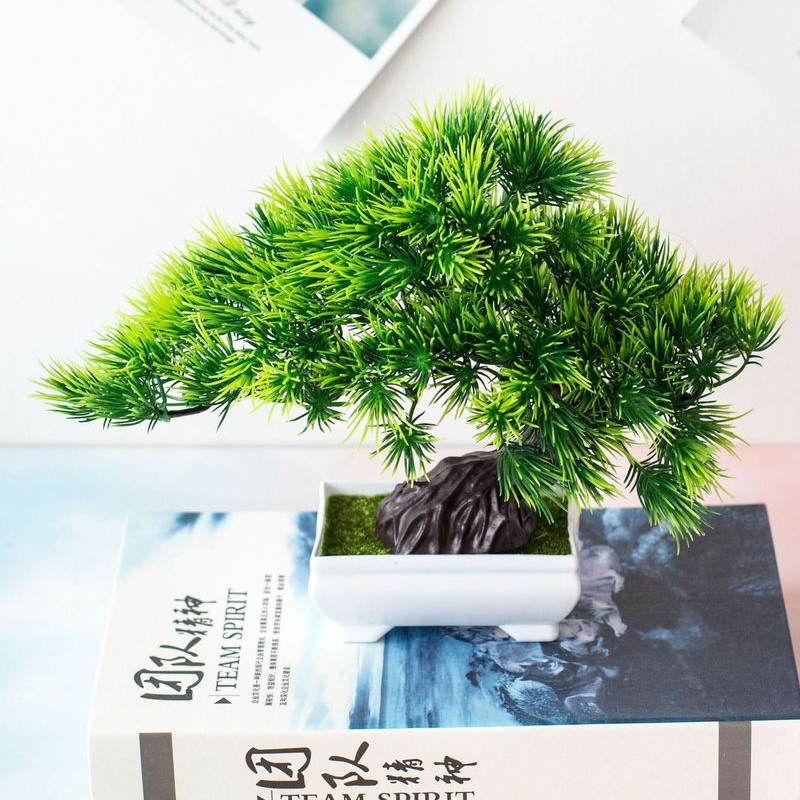 Artificial Plants Potted Bonsa - Bonsai Tree Zen Garden avaliação e preço