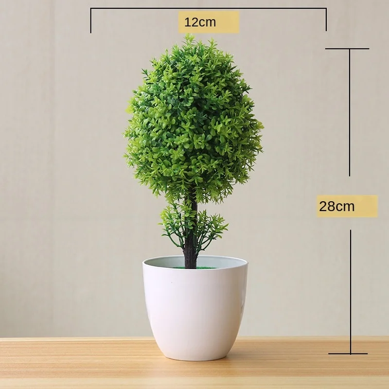 Artificial Plants Potted Bonsa - Bonsai Tree Zen Garden avaliação e preço